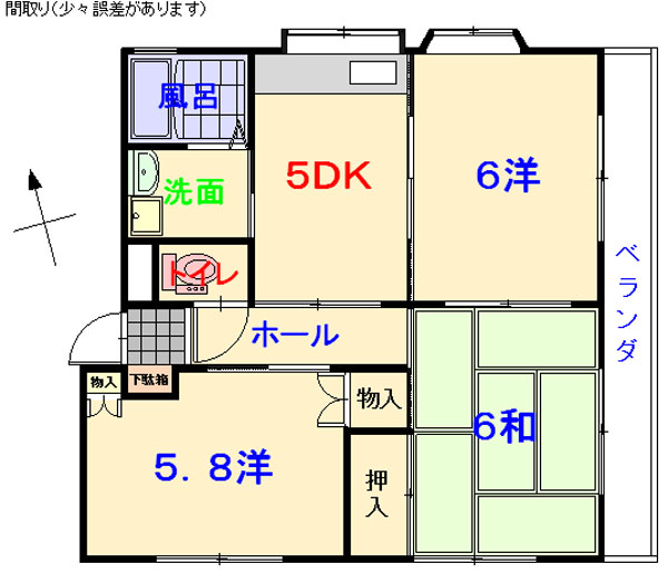 ＪＲ呉線広駅徒歩１２分の立地！エアコン１台付き♪