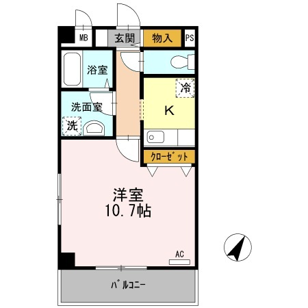 生活に便利な区画整理地内の単身向け賃貸物件！