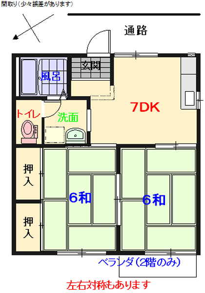 新広駅徒歩６分！全戸東南向きで、採光の良い心地よい空間です。