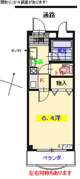 新広駅徒歩７分。広島国際大学徒歩１０分。シャワートイレ。安全なチェンジキー採用。全戸南向き。