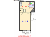日当たりの良い南向き。安全なカードキー採用。近くに安永新開公園あり。