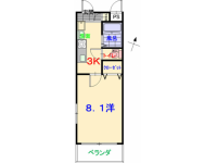 広島国際大学徒歩８分、自転車４分！角部屋で日当たり良好、集合玄関オートロック付